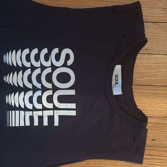 Soul Cycle Tank- Navy - Picture 2 of 3